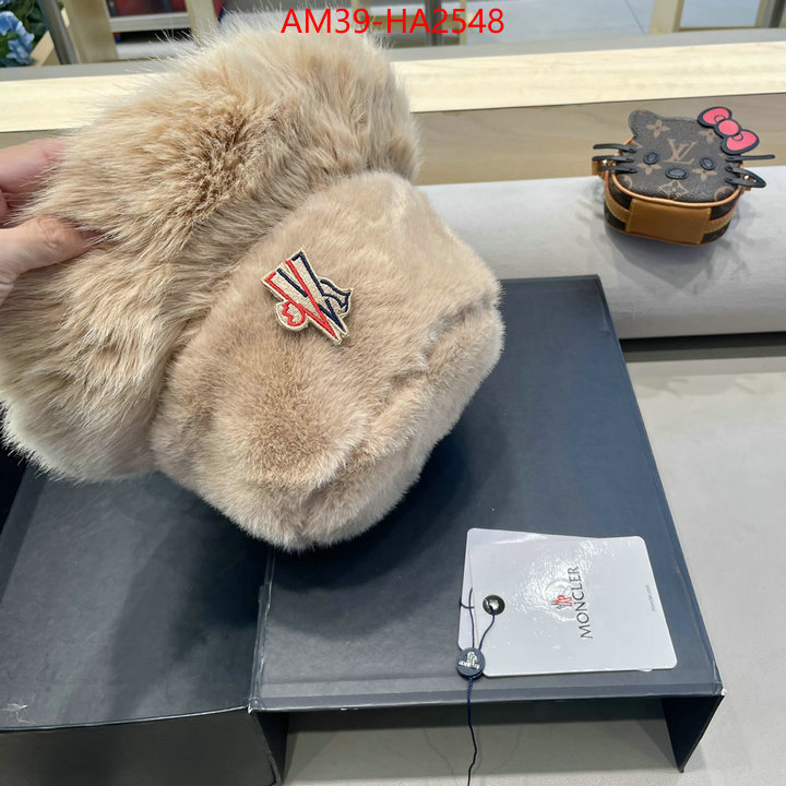 Cap(Hat)-Moncler 2024 luxury replicas ID: HA2548 $: 39USD