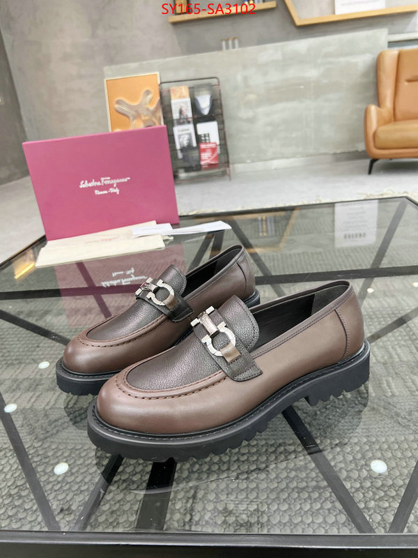 Men shoes-Ferragamo 1:1 clone ID: SA3102 $: 165USD