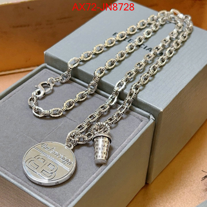 Jewelry-Balenciaga aaaaa ID: JN8728 $: 72USD