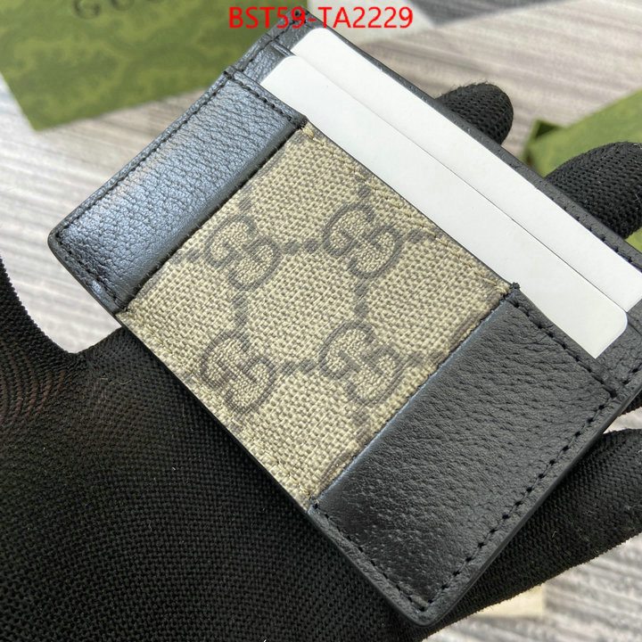 Gucci Bags(TOP)-Wallet- high quality happy copy ID: TA2229 $: 59USD,