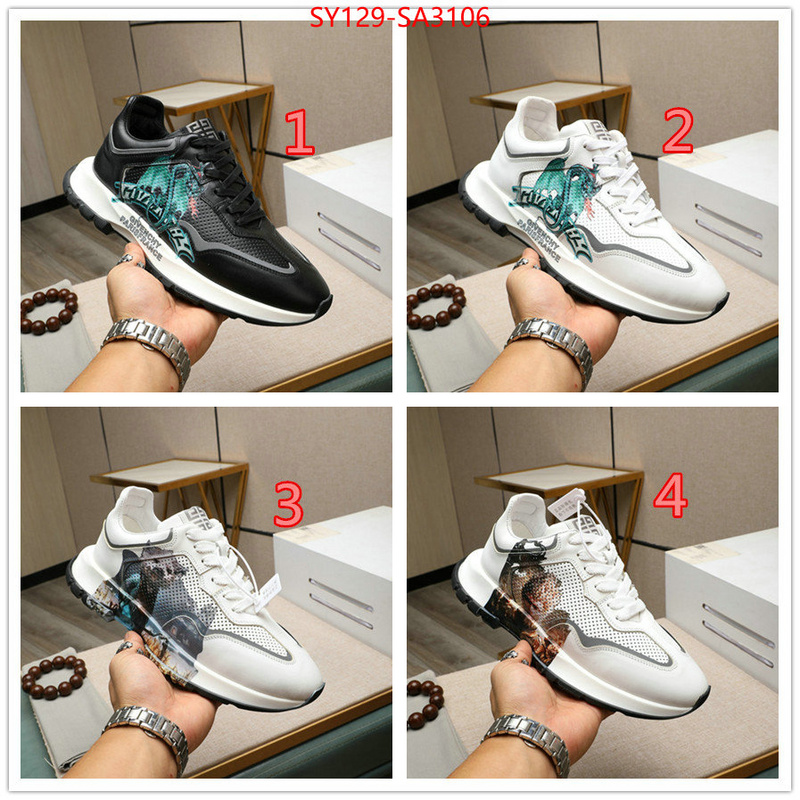 Men shoes-Givenchy 2024 aaaaa replica customize ID: SA3106 $: 129USD