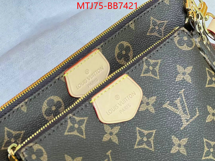 LV Bags(4A)-Pochette MTis Bag- best designer replica ID: BB7421 $: 75USD,