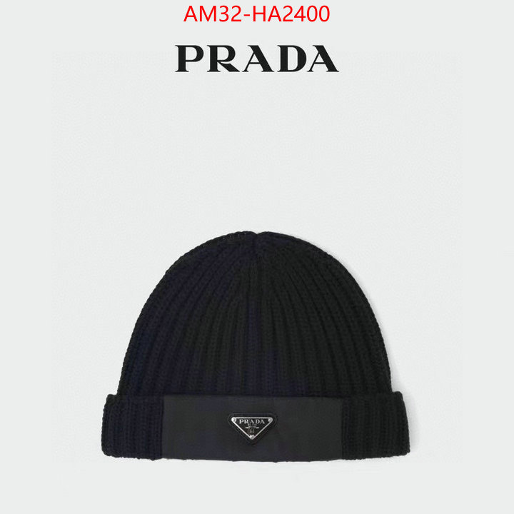 Cap (Hat)-Prada buy high quality cheap hot replica ID: HA2400 $: 32USD