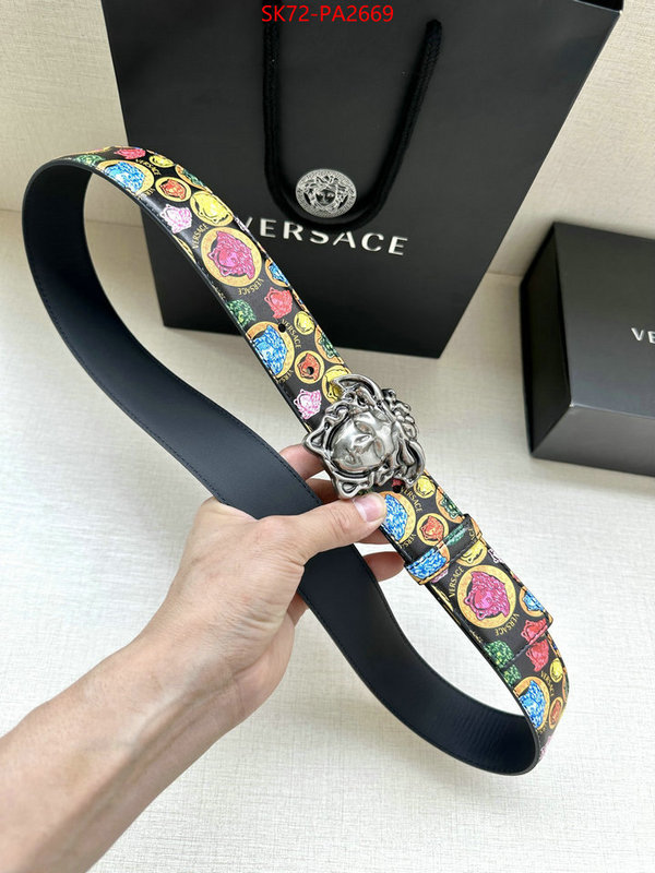 Belts-Versace high quality happy copy ID: PA2669 $: 72USD