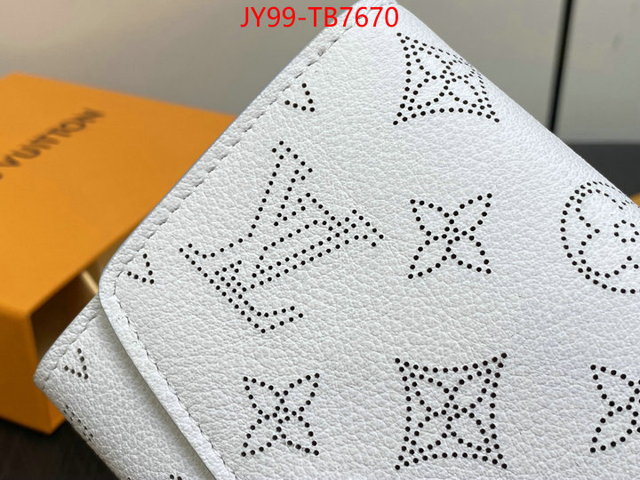 LV Bags(TOP)-Wallet fake high quality ID: TB7670 $: 99USD,