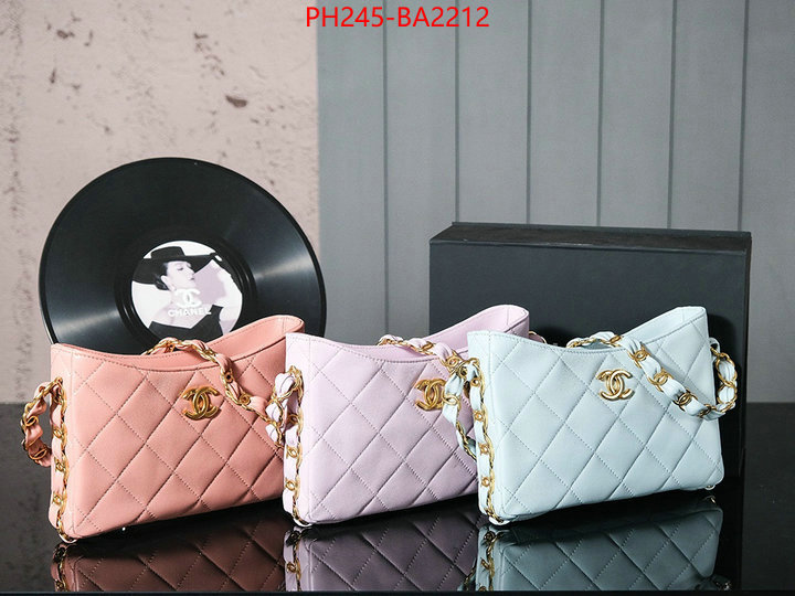 Chanel Bags(TOP)-Handbag- top perfect fake ID: BA2212 $: 245USD,