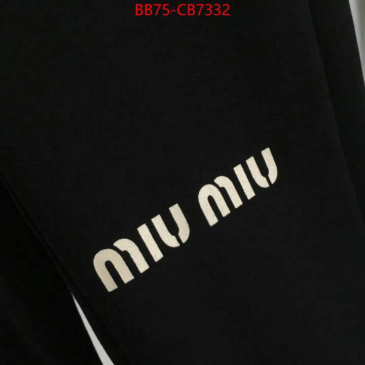 Clothing-MIU MIU aaaaa customize ID: CB7332 $: 75USD