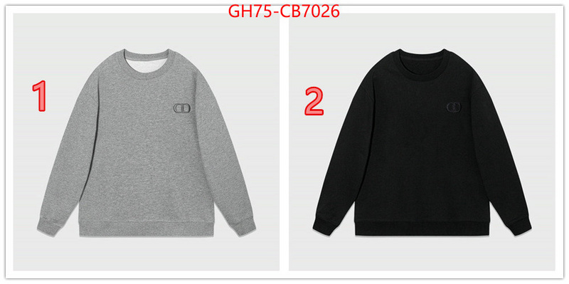 Clothing-Dior where can you buy a replica ID: CB7026 $: 75USD