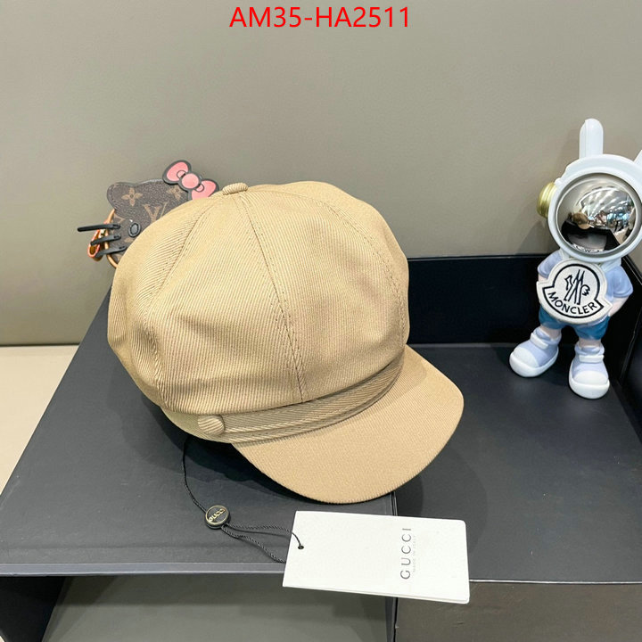 Cap(Hat)-Gucci wholesale china ID: HA2511 $: 35USD