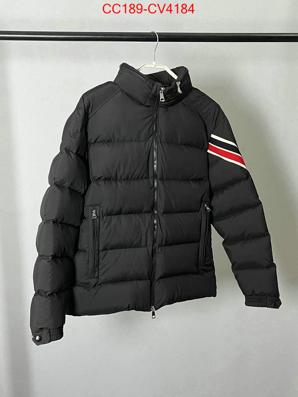 Down jacket Men-Moncler what are the best replica ID: CV4184 $: 189USD