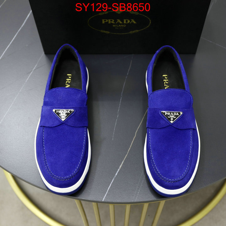 Men shoes-Prada 1:1 replica ID: SB8650 $: 129USD