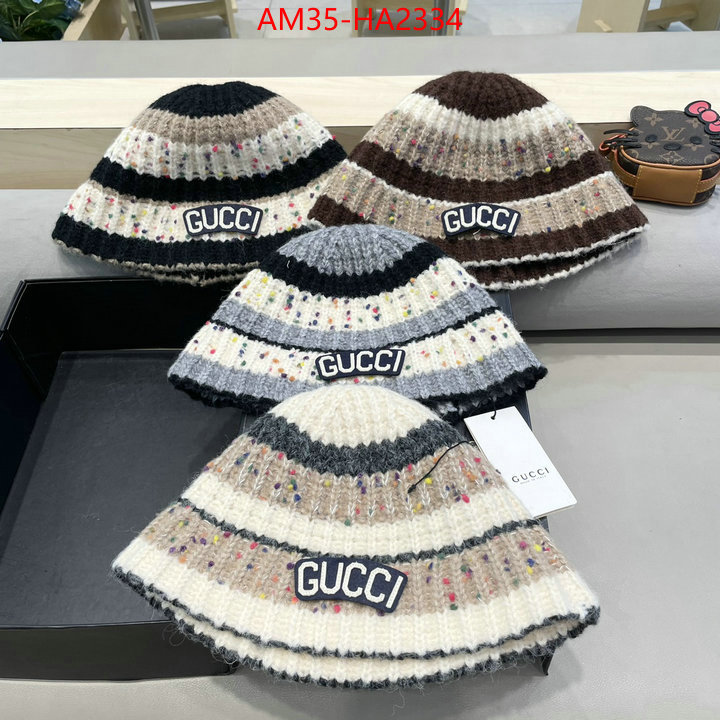 Cap(Hat)-Gucci exclusive cheap ID: HA2334 $: 35USD