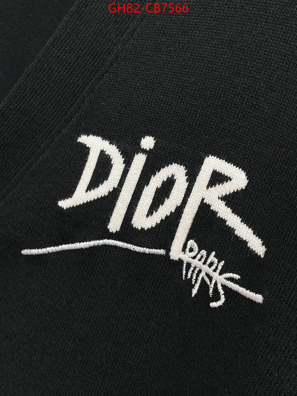 Clothing-Dior outlet 1:1 replica ID: CB7566 $: 82USD