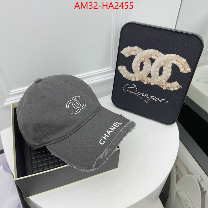 Cap (Hat)-Chanel quality aaaaa replica ID: HA2455 $: 32USD