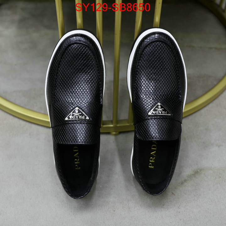 Men shoes-Prada 1:1 replica ID: SB8650 $: 129USD