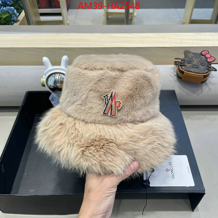 Cap(Hat)-Moncler 2024 luxury replicas ID: HA2548 $: 39USD