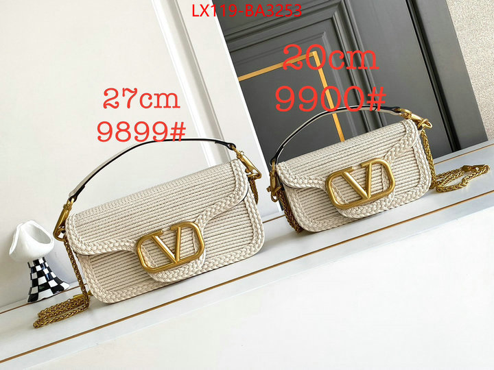 Valentino Bags(4A)-Crossbody- aaaaa+ class replica ID: BA3253 $: 119USD,