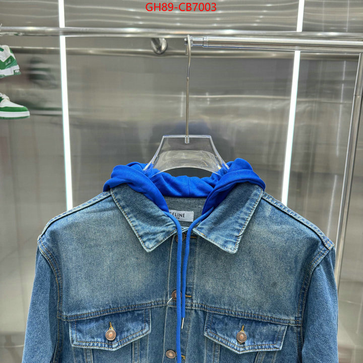 Clothing-Celine outlet sale store ID: CB7003 $: 89USD