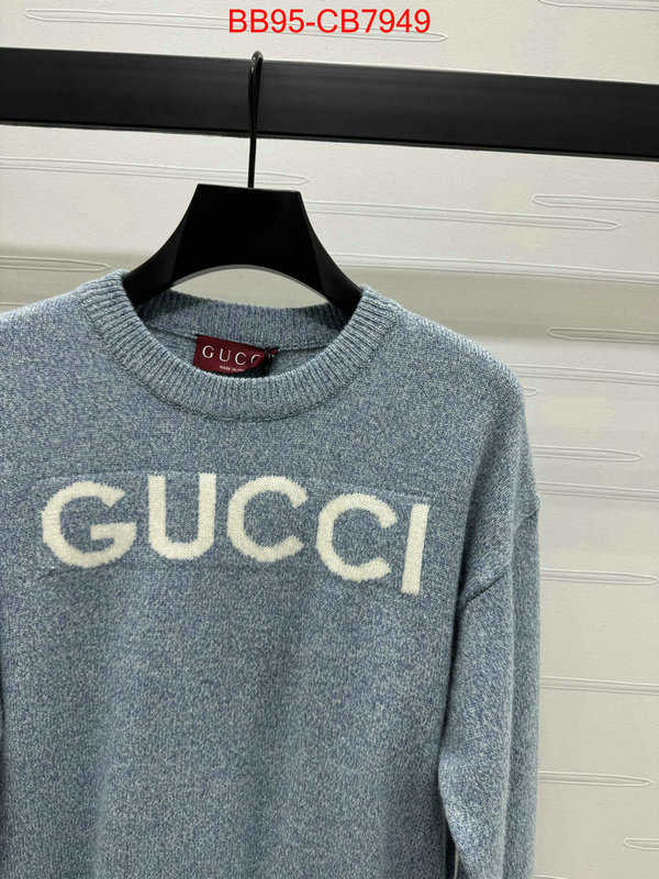 Clothing-Gucci top quality replica ID: CB7949 $: 95USD