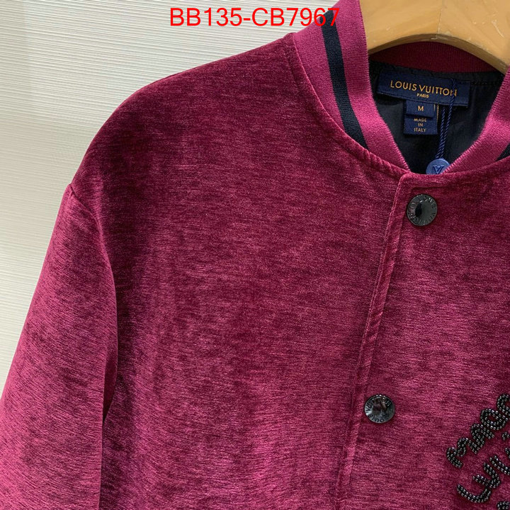 Clothing-LV buy high-quality fake ID: CB7967 $: 135USD