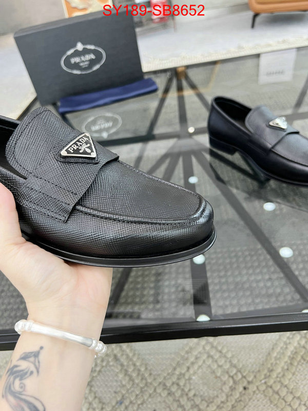 Men shoes-Prada high quality replica designer ID: SB8652 $: 189USD