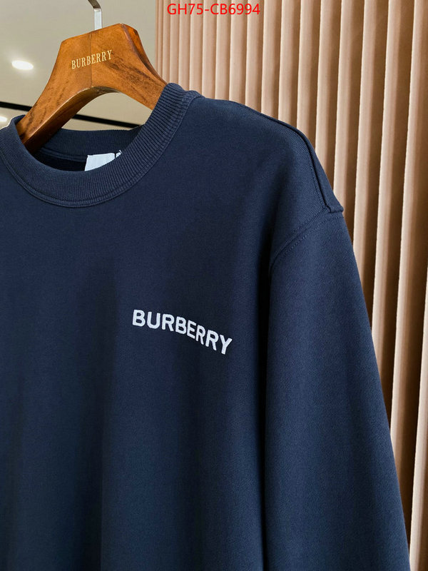 Clothing-Burberry wholesale china ID: CB6994 $: 75USD