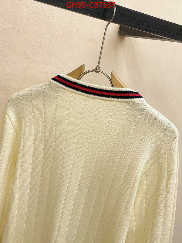 Clothing-Gucci online sale ID: CB7587 $: 89USD