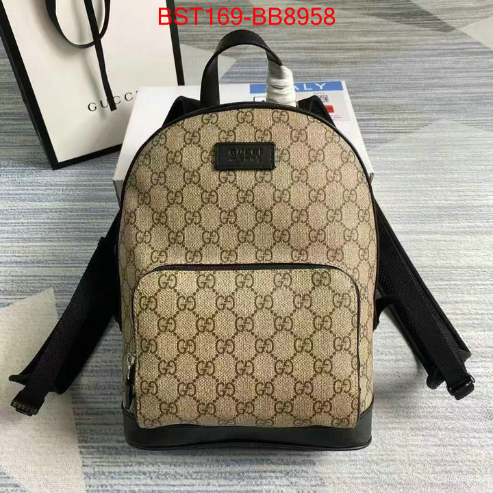 Gucci Bags(TOP)-Backpack- aaaaa quality replica ID: BB8958 $: 169USD,