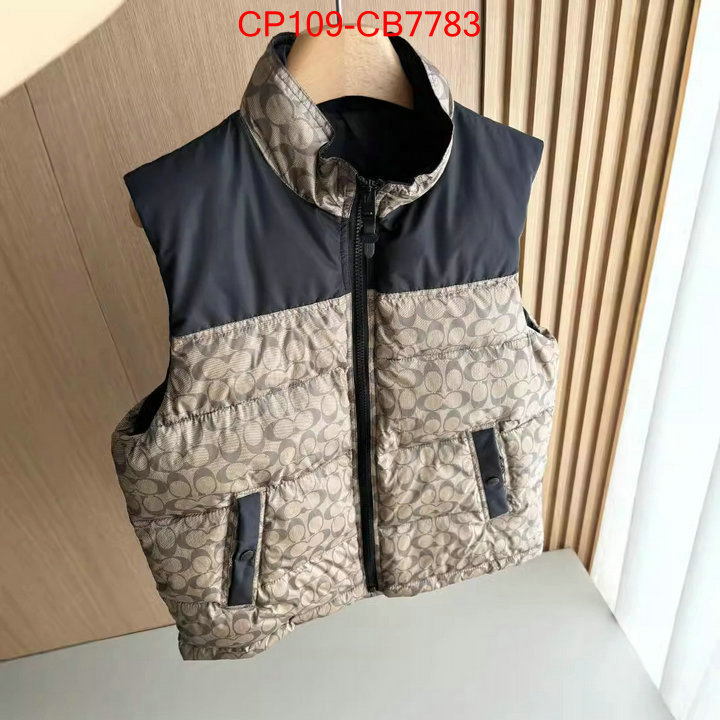 Down jacket Men-Coach first top ID: CB7783 $: 109USD