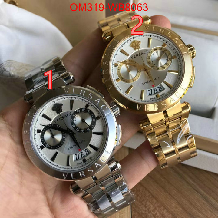 Watch(TOP)-Versace replica 2024 perfect luxury ID: WB8063 $: 319USD