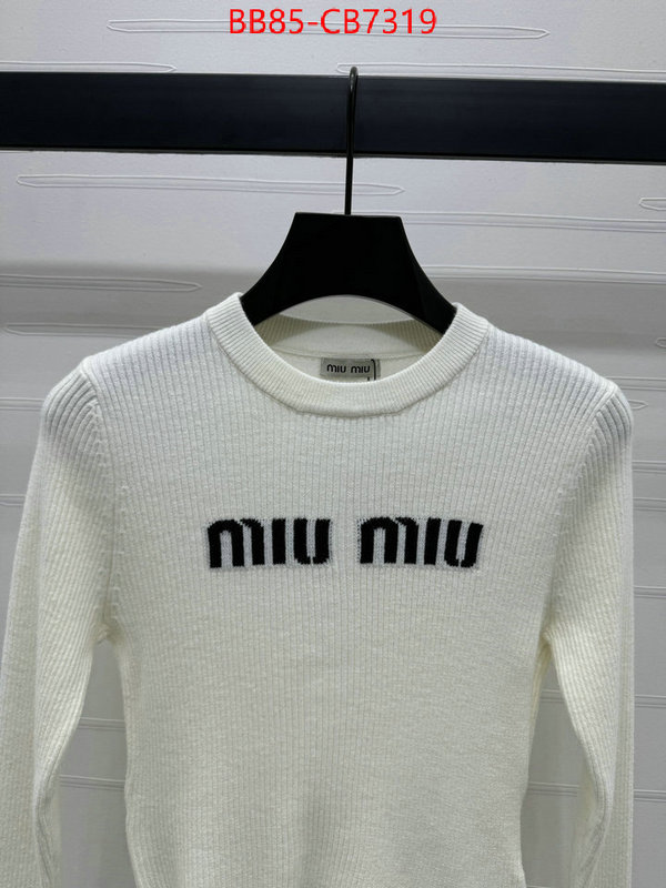 Clothing-MIU MIU where should i buy to receive ID: CB7319 $: 85USD