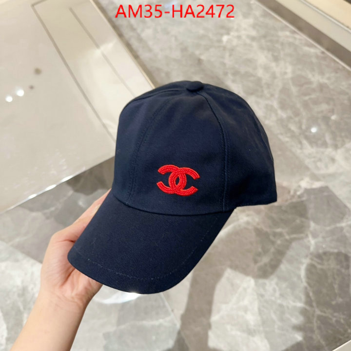 Cap (Hat)-Chanel where quality designer replica ID: HA2472 $: 35USD