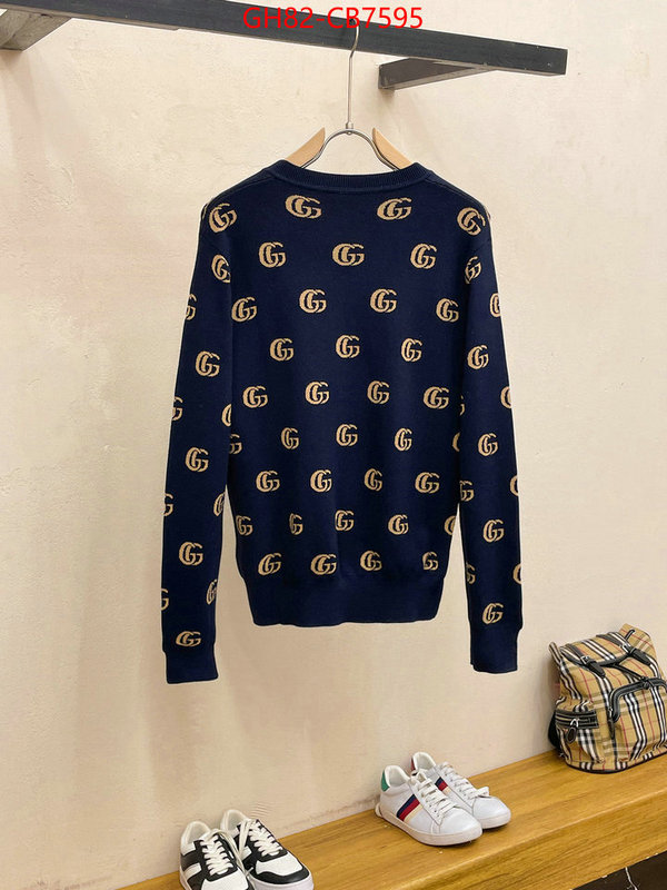 Clothing-Gucci best like ID: CB7595 $: 82USD