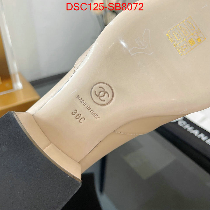 Women Shoes-Chanel what 1:1 replica ID: SB8072 $: 125USD