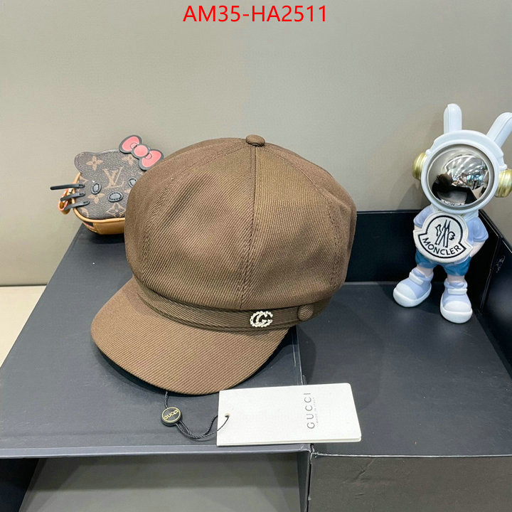 Cap(Hat)-Gucci wholesale china ID: HA2511 $: 35USD