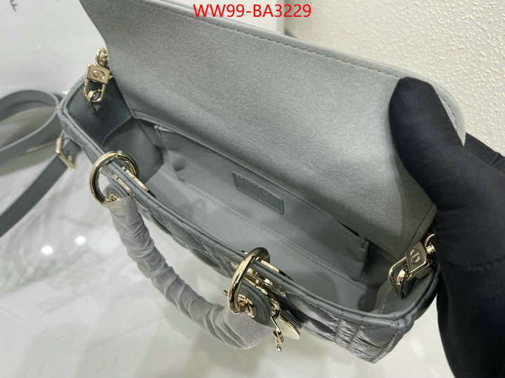 Dior Bags(4A)-Lady- buying replica ID: BA3229 $: 99USD,