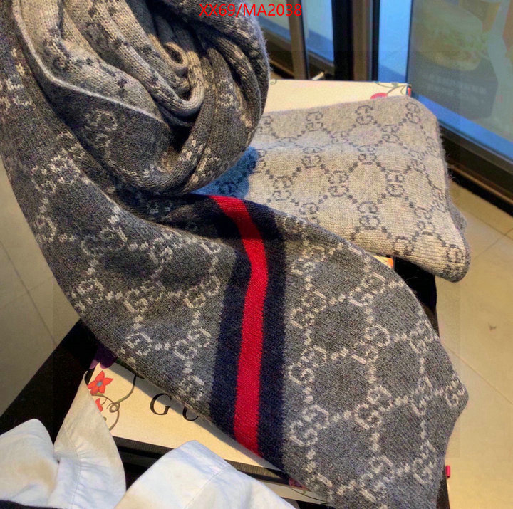 Scarf-Gucci outlet 1:1 replica ID: MA2038 $: 69USD