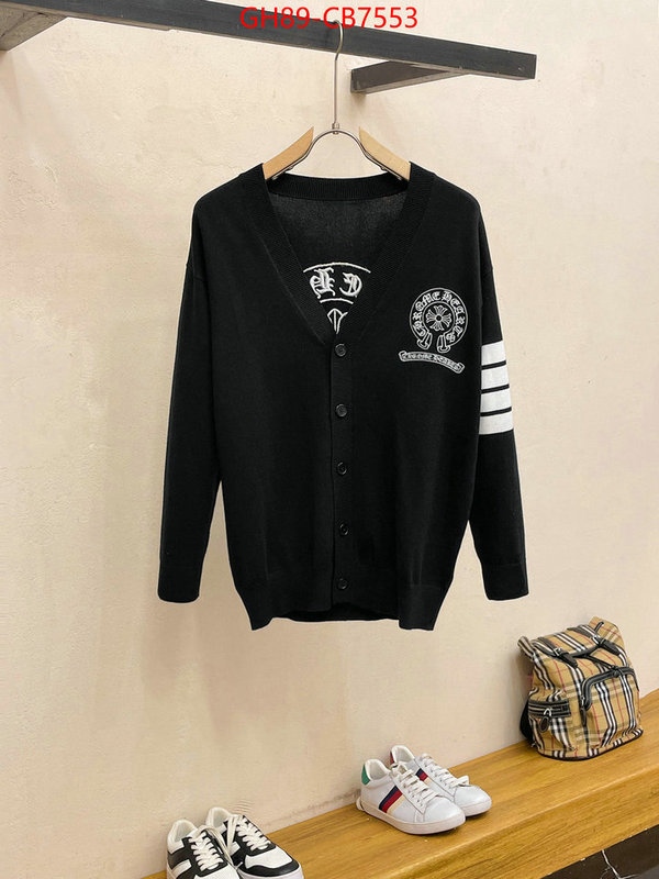 Clothing-Chrome Hearts shop now ID: CB7553 $: 89USD