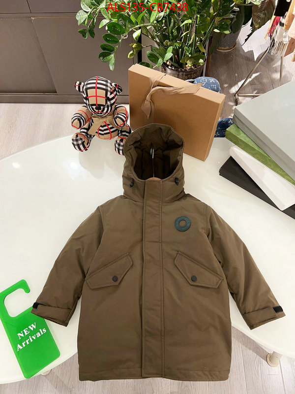 Kids clothing-Down jacket wholesale china ID: CB7438 $: 135USD