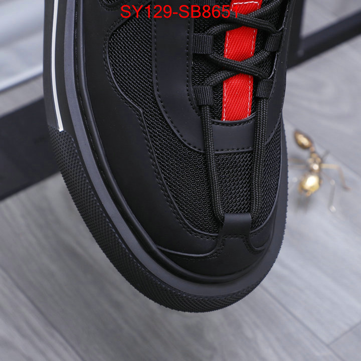 Men shoes-Prada replica aaaaa+ designer ID: SB8651 $: 129USD