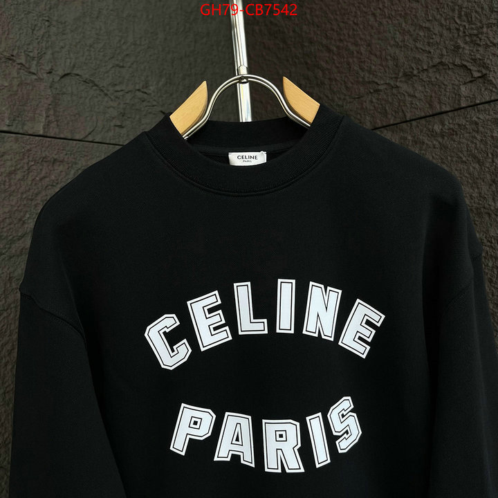 Clothing-Celine the best quality replica ID: CB7542 $: 79USD