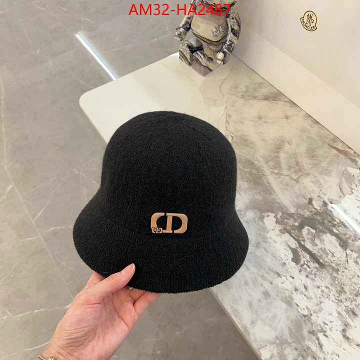 Cap (Hat)-Dior buy cheap ID: HA2487 $: 32USD