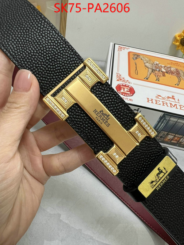 Belts-Hermes where to buy fakes ID: PA2606 $: 75USD