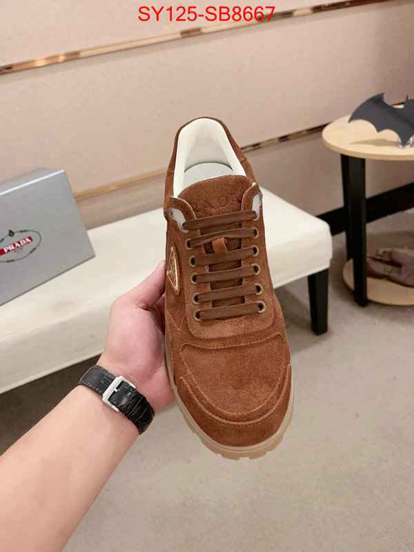 Men shoes-Prada where can i find ID: SB8667 $: 125USD