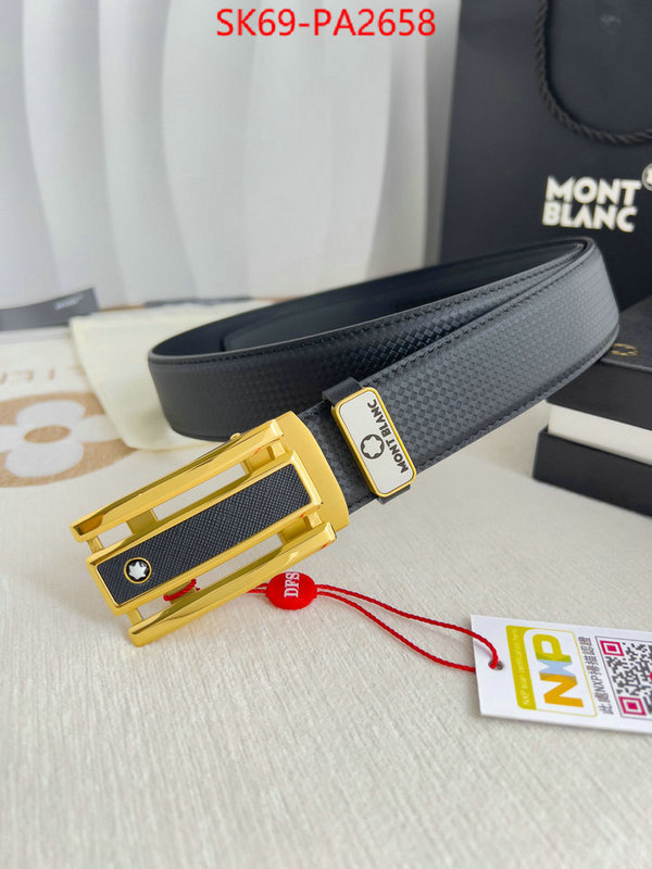 Belts-Montblanc high quality designer replica ID: PA2658 $: 69USD