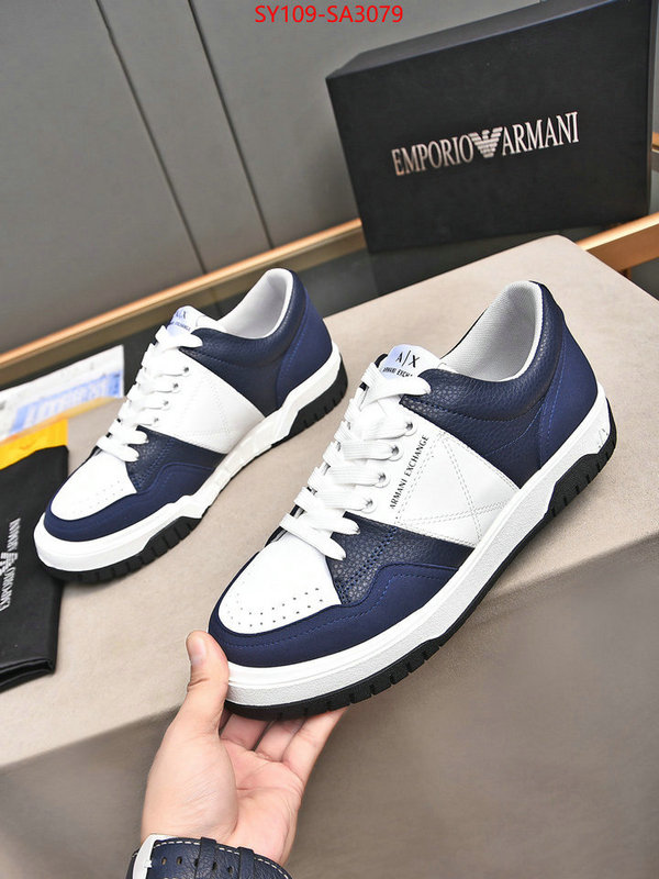 Men shoes-Armani good quality replica ID: SA3079 $: 109USD