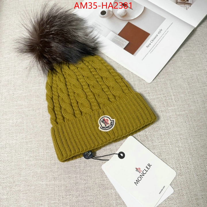 Cap(Hat)-Moncler luxury 7 star replica ID: HA2381 $: 35USD