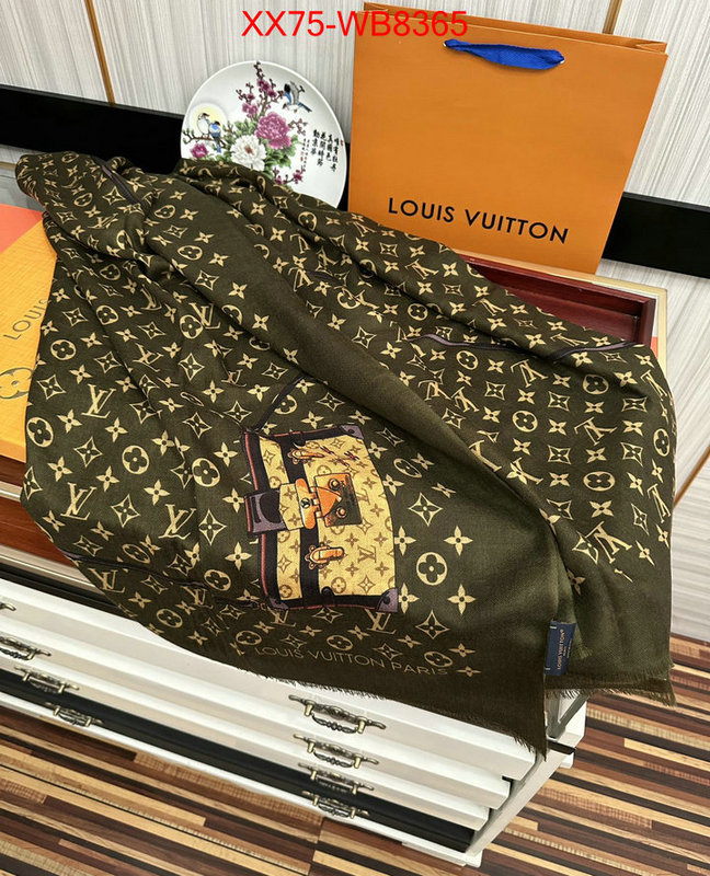 Scarf-LV perfect quality designer replica ID: MB8365 $: 75USD