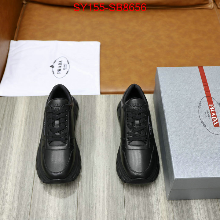 Men shoes-Prada replica 1:1 ID: SB8656 $: 155USD