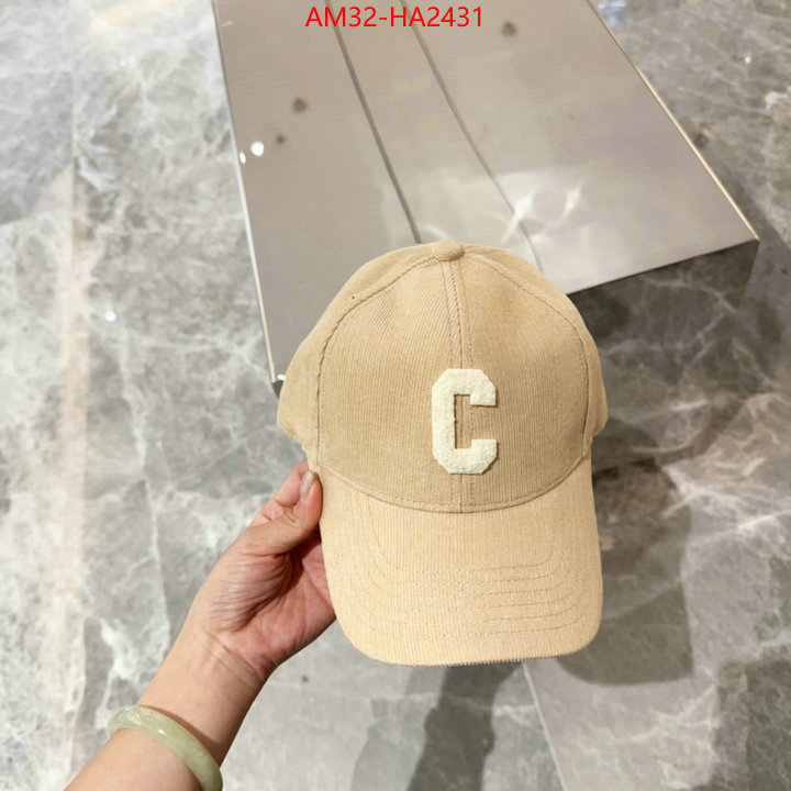 Cap(Hat)-Celine where quality designer replica ID: HA2431 $: 32USD